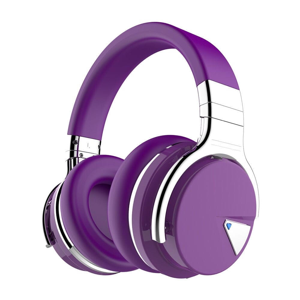 Active Noise Cancelling Headphones, Wireless Over Ear Bluetooth Headphones, 30H Playtime, Hi-Res Audio, Deep Bass, for Travel, Home Office Cowinaudio 