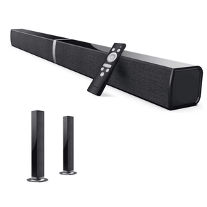 Bluetooth Sound bar for TV, 50W Sound Bar with 4 Drivers and Remote Control, Home Audio TV Speakers Sound Bar Cowinaudio 
