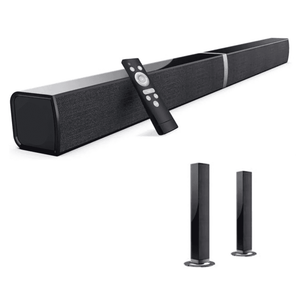 Bluetooth Sound bar for TV, Remote Control, Home Audio TV Speakers Sound Bar with Arc/Optical/AUX Connect Cowinaudio 