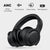COWIN Bluetooth Headphones Active Noise Cancelling Headphones Wireless Headphones Over Ear with Mic Deep Bass, Comfortable Protein Earpads, 30 Hours Playtime for Travel/Work, Black Cowinaudio 