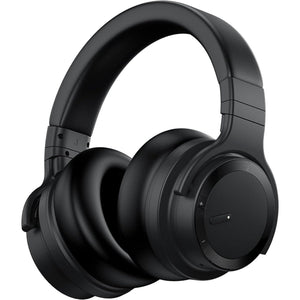 COWIN Bluetooth Headphones Active Noise Cancelling Headphones Wireless Headphones Over Ear with Mic Deep Bass, Comfortable Protein Earpads, 30 Hours Playtime for Travel/Work, Black Cowinaudio 
