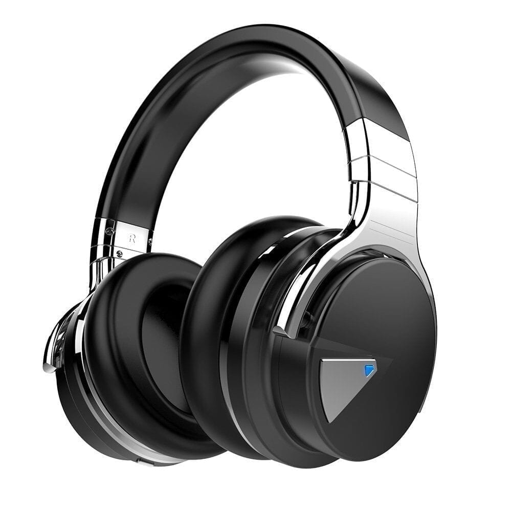 COWIN E7 Active Noise Cancelling Headphones Bluetooth Headphones with Mic Deep Bass Wireless Headphones Over Ear(Black) Cowinaudio 