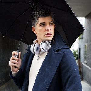 COWIN E7 PRO [2018 Upgraded] Active Noise Cancelling Headphones Bluetooth Headphones with Microphone Deep Bass Wireless Headphones Over Ear 30H Playtime - White Cowinaudio 