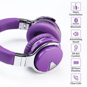 E7 Active Noise Cancelling Bluetooth Over-ear Headphones Headphone cowinaudio 