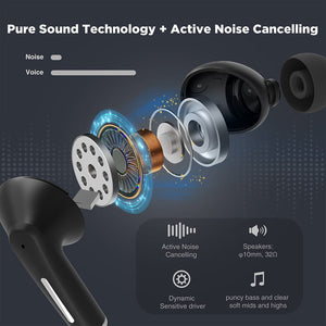 COWIN BT618 Wireless Earbuds, Active Noise Cancelling Headphones Cowinaudio 