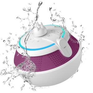 COWIN Whale IPX7 Waterproof Bluetooth Fountain Speaker Cowinaudio Pink 