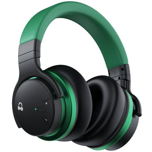 E7 Basic C Active Noise Cancelling Headphones Bluetooth Headphones Wireless Headphones Headphone Cowinaudio GREEN 